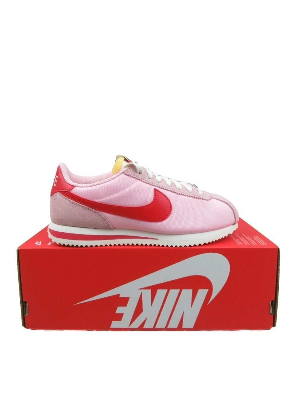 Nike Cortez TXT Valentine's Soft Pink Red Women's Size 8 Sneakers NEW